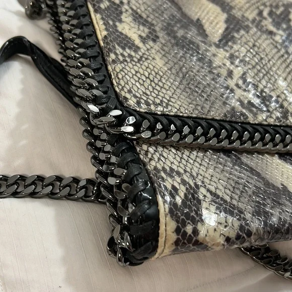 Stella McCartney Falabella Faux Python Bag - Picture 8 of 10